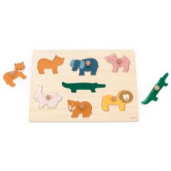 Puzle de madera encajable 7 animales - Trixie