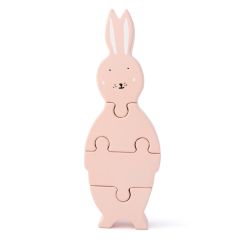 Puzle de madera silueta de conejo 4 piezas - Trixie