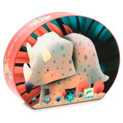 Puzle silueta Teo el dinosaurio 24 piezas - Djeco