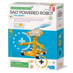 Robot accionado por agua salada - Green Science - 4M