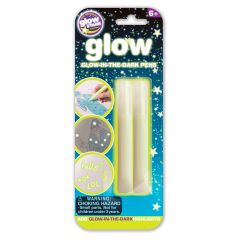 Rotuladores amarillos que brillan en la oscuridad Glow (2) - Brainstorm