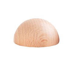 Semiesfera de madera natural 4 cm - TickiT