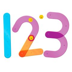 Set para construir números con piezas translúcidas - Learning Resources