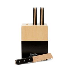 Cuchillos con soporte de madera MamaMemo - Astrup
