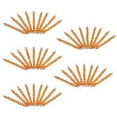Set de 45 barras de 10 perlas doradas - Montessori