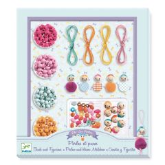 Set para pulseras perlas y figuritas - Djeco