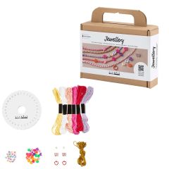 Set para hacer pulseras de tela - Creativ Company
