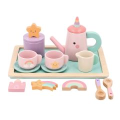 Set de té de madera Magic World - Monnëka