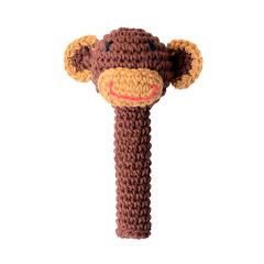Sonajero de crochet Mono - aPunt Barcelona