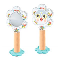Sonajero flor con espejo Baby Flower - Djeco
