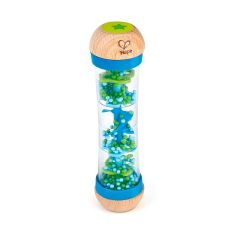 Sonajero grande palo de lluvia azul - Hape