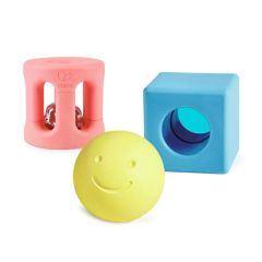 Sonajeros geométricos pastel (3) - Hape
