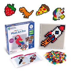 Tablero con cubos de espuma Pixel Art STEAM - Learning Resources