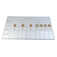 Tablero para material multibase - Montessori
