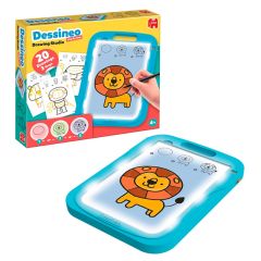 Tableta de dibujo paso a paso con luz Dessineo - Jumbo Goula