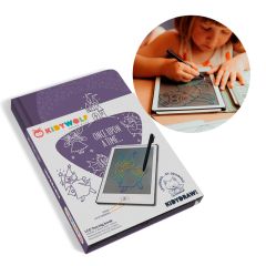 Tableta o pizarra de dibujo y escritura portátil Kidydraw Mini Cuentos - Kidywolf