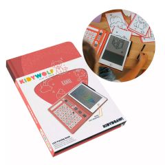 Tableta o pizarra de dibujo y escritura portátil Kidydraw Mini Kawai - Kidywolf