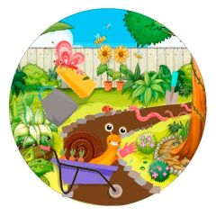 Tapete jardín para bandeja sensorial Play Tray - Jellystone