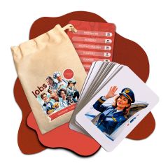 Tarjetas 8 idiomas Pequeños ciudadanos: Profesiones (30) - Emeteca Kids