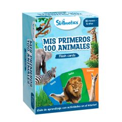 Tarjetas Mis primeros 100 animales (50) - Skillmatics