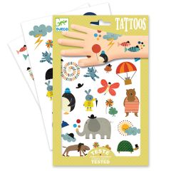 Tatuajes Animales bonitos - Djeco