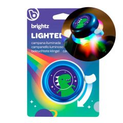Timbre con luz para bicicletas Dinosaurio - Brightz