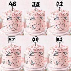 Topper personalizado Edad (8 cm)