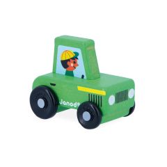 Tractor de madera Cross Roads - Janod