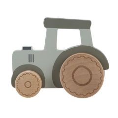 Tractor de madera verde Pequeña Granja - Little Dutch