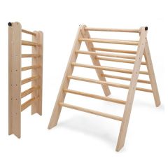 Triángulo de escalada de madera plegable Pikler Duo - 509Crew