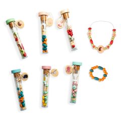 Tubo con cuentas de madera para hacer collares - Cayro