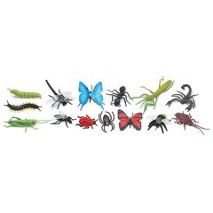 Tubo 14 piezas insectos - Safari