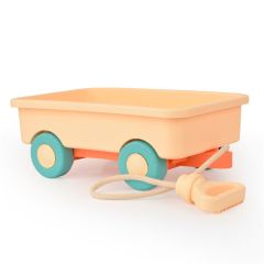 Vagón beige con cuerda para transportar - LC