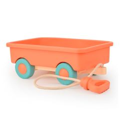 Vagón naranja con cuerda para transportar - LC