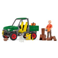 Vehículo con granjero y accesorios Farm World - Schleich