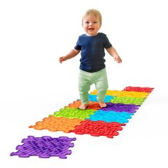 Alfombra baldosas sensoriales texturizadas (12) - Soft BiBi