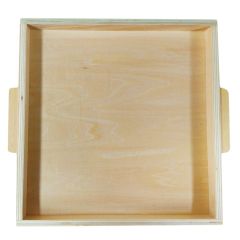 Bandeja de madera para 9 cubos de 1000 - Montessori