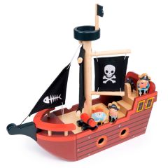 Barco pirata de madera - Mentari