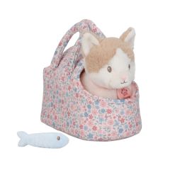 Bolso con gato Marley de peluche - Little Dutch