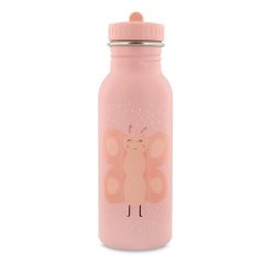 Botella acero inoxidable rosa mariposa 500 ml - Trixie