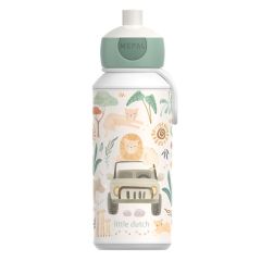 Botella campus pop-up Safari Friends Mepal 400 ml - Little Dutch