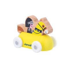 Caballero con caballo de madera Cross Roads - Janod