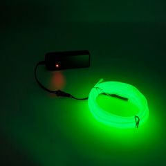 Cable flexible de luz verde 7 metros - Flowon