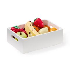 Caja con 9 frutas de madera - Kid's Concept