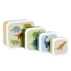 Cajas para almuerzo y snacks Dinosaurios (4) - A Little Lovely Company