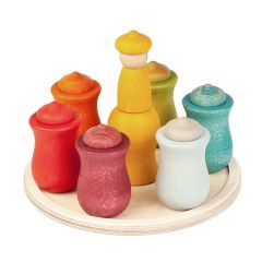 Calendario semanal de madera 7 lunas - Grapat