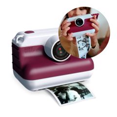 Cámara de fotos digital instantánea K-Print roja - Kidywolf