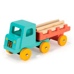 Camión maderero con remolque de madera - Mentari