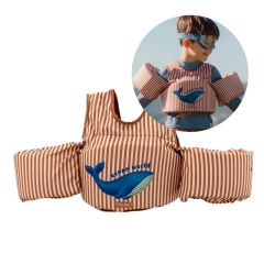 Chaleco flotador con manguitos océano 15-30 kg - Little Dutch