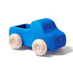 Coche de madera azul - Grimm's